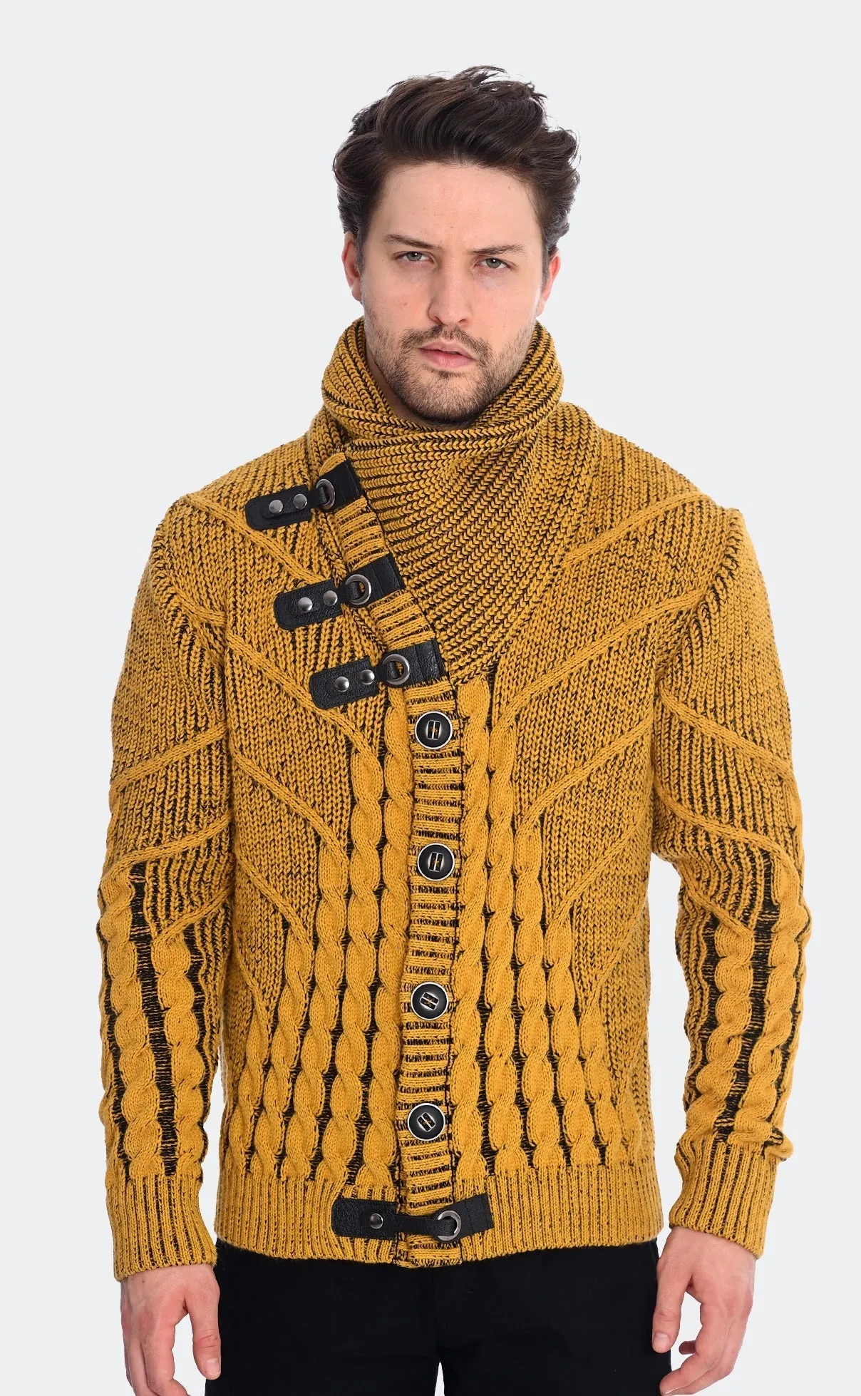 12070C Mustard/Black