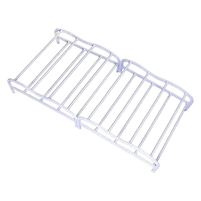 36 Pair Over-the-Door Shoe Organiser, White, Plastic/Metal