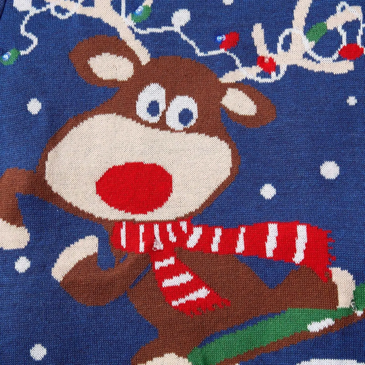 Ahegao Kids Ugly Christmas Sweater Xman Graphic Sweatshirts LED Light Up Knitted Pullover for 7-14Y