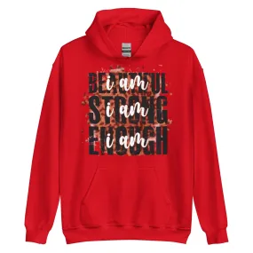 Beautiful Strong Enough Unisex Hoodie