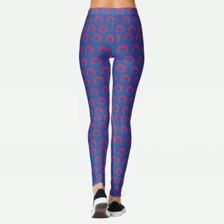 Bernie Sanders Phishy Fishman Donut Leggings