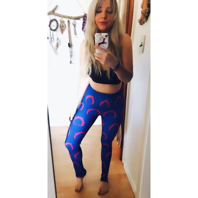 Bernie Sanders Phishy Fishman Donut Leggings