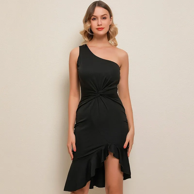 BerriesJam - Elegant Stylish Chic Cascading Ruffle Mermaid Sundress