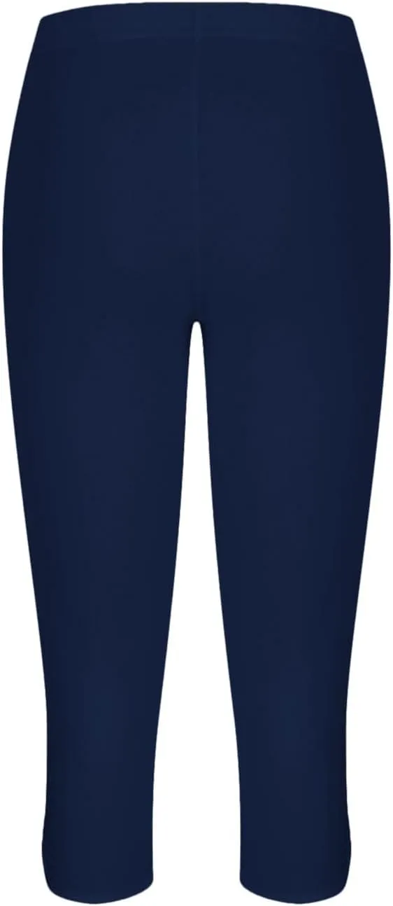 Capri Leggings for Women Dressy Cropped High Waist Yoga Pants Comfy Stretchy Leggings Workout Compression Shorts