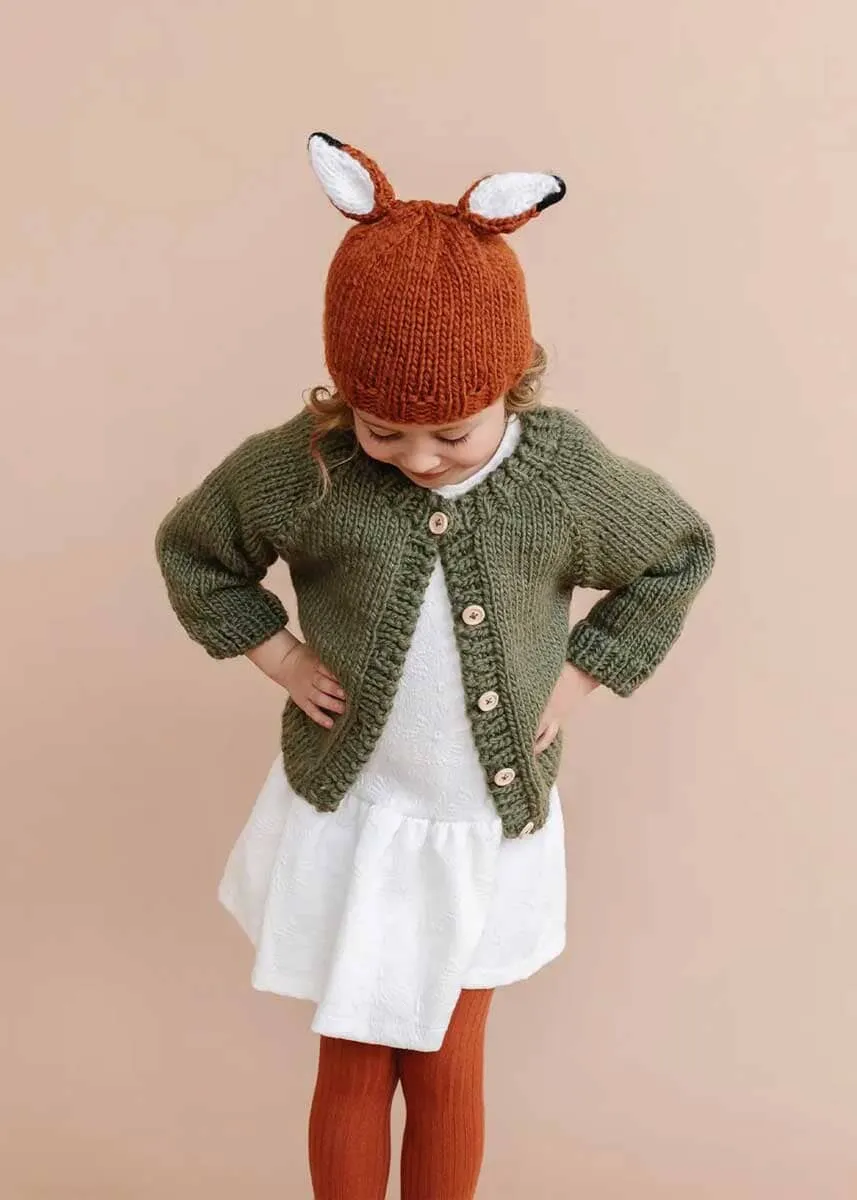 Classic Cardigan - Olive