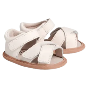 Criss-Cross Sandal - Stone