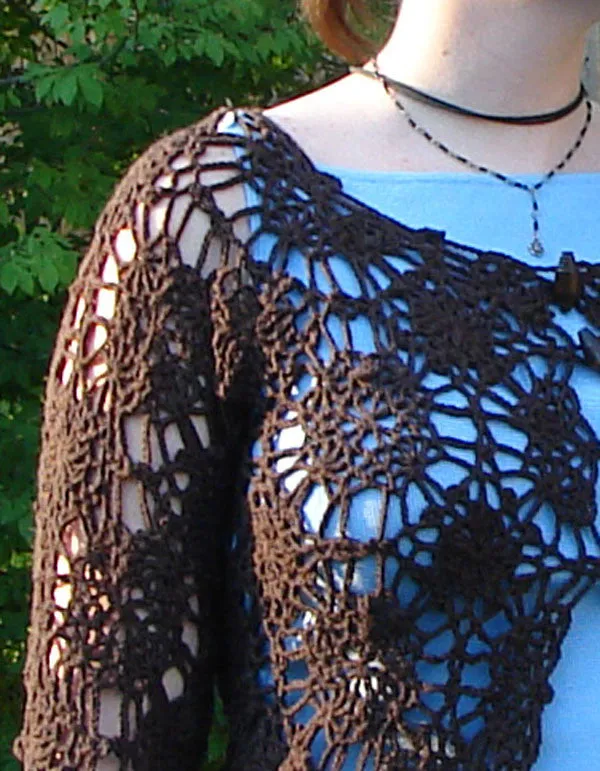 Crochet Motif Cardigan