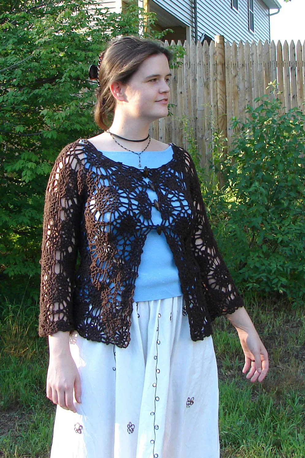 Crochet Motif Cardigan