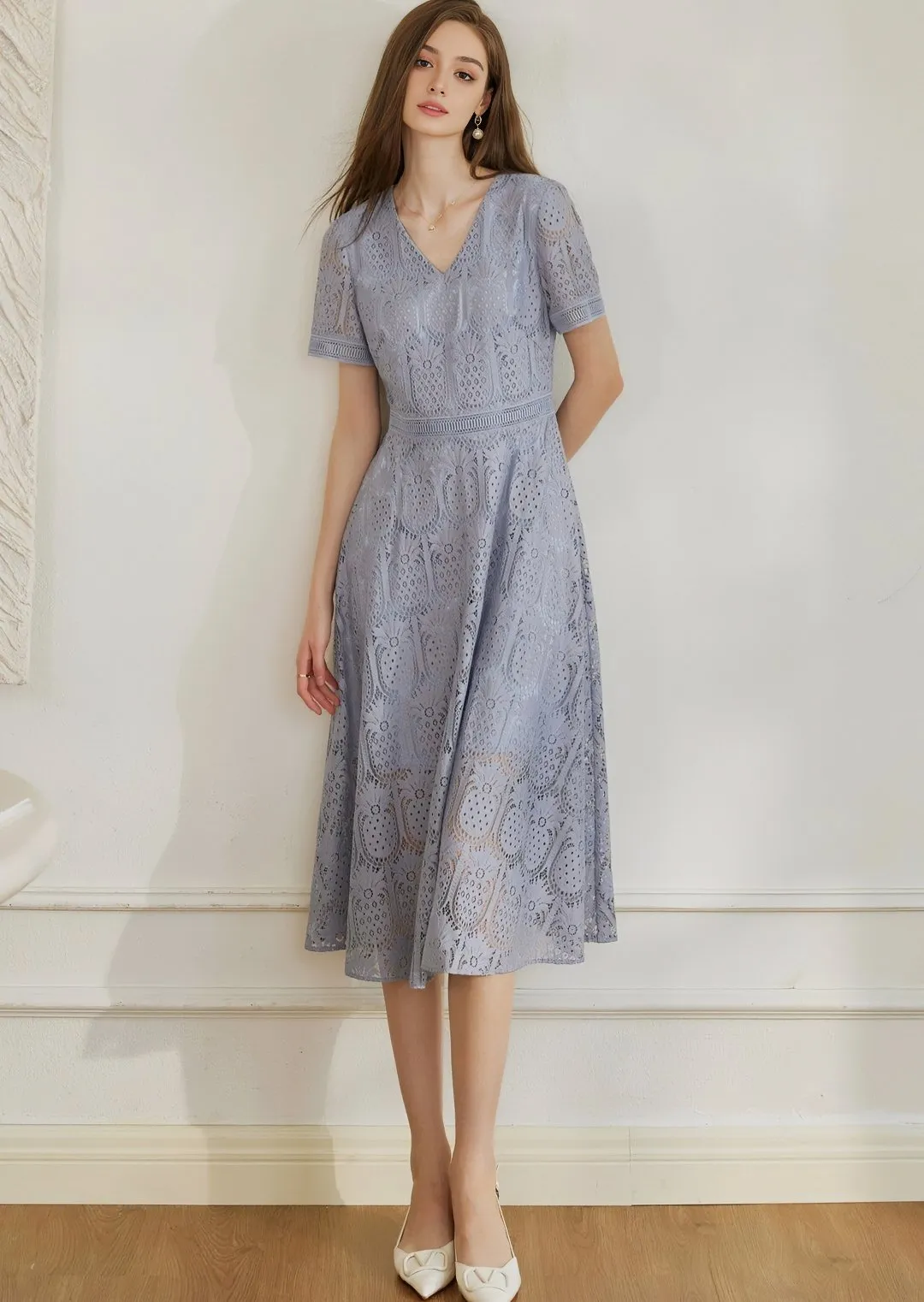 DESIGN LACE SLIM DRESS
