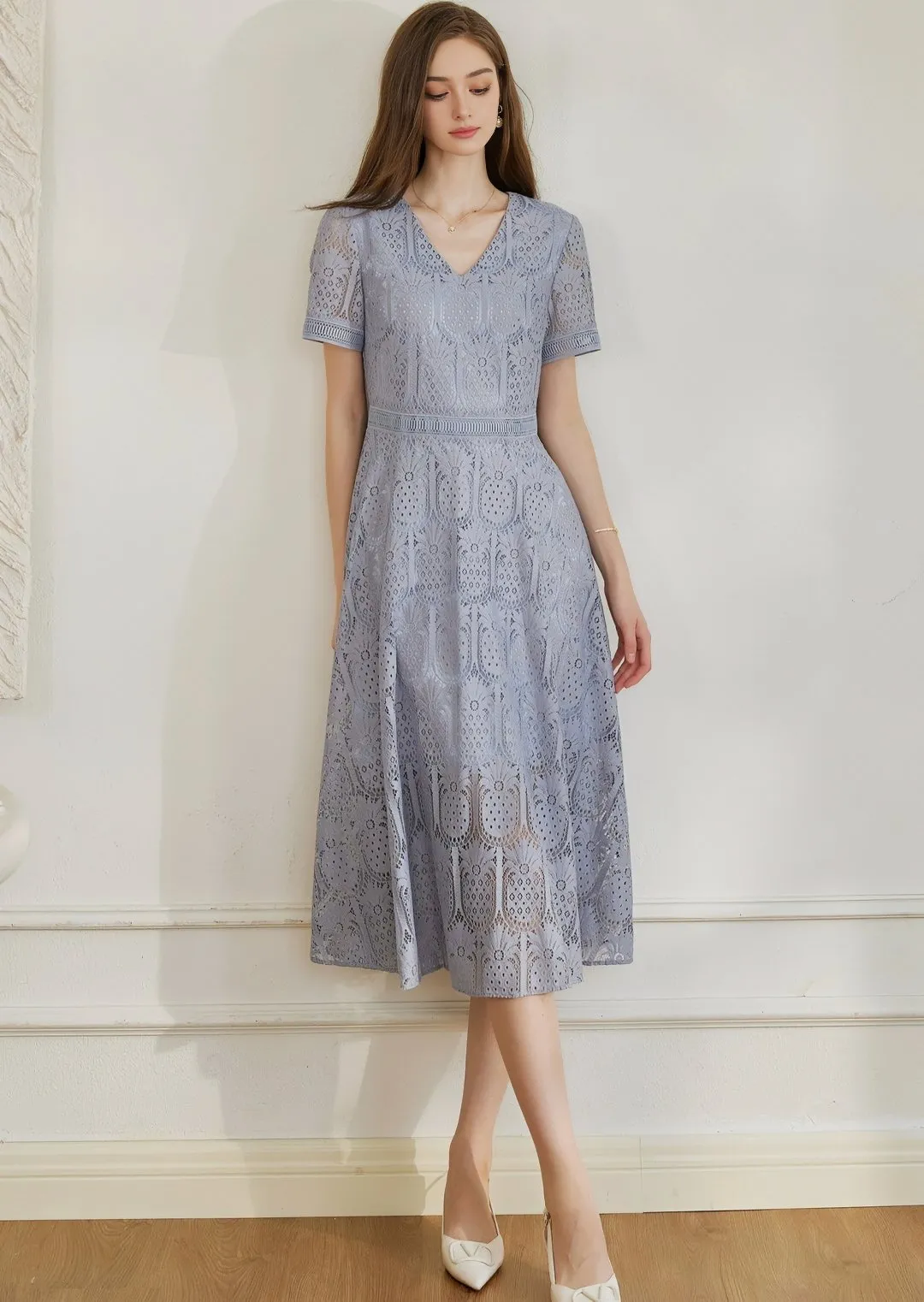 DESIGN LACE SLIM DRESS