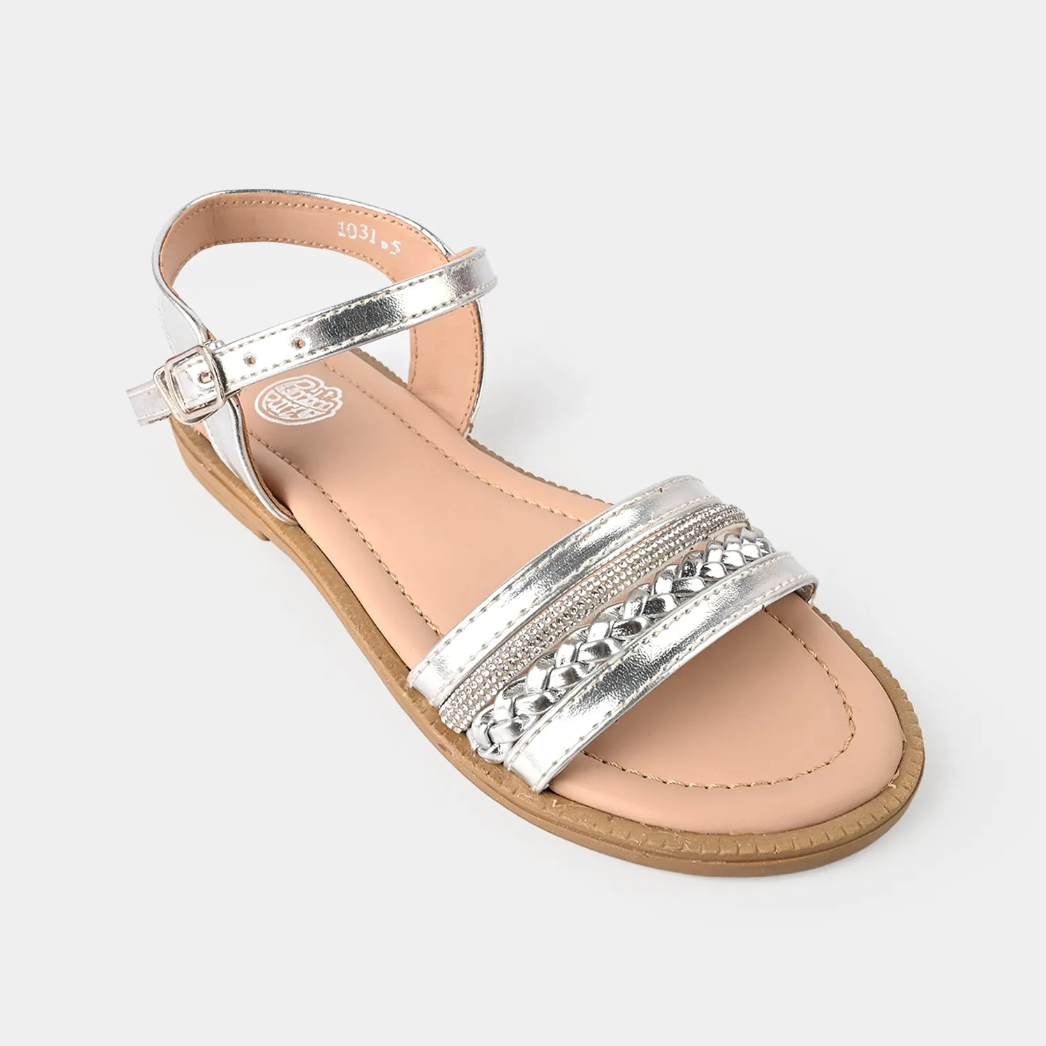 Girls Sandal 1031-5-SILVER