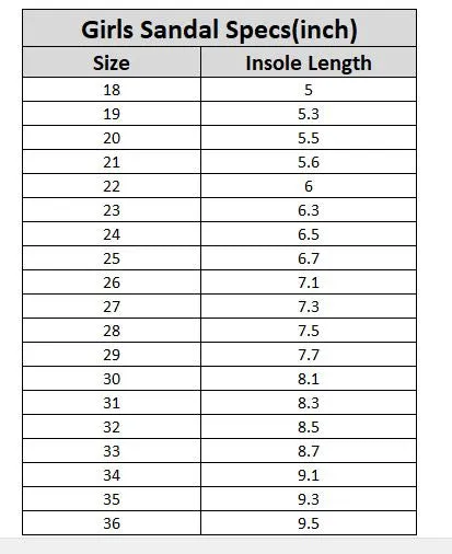 Girls Sandal 1031-5-SILVER