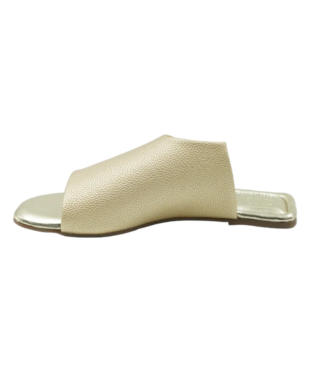 Gold Claire Flats
