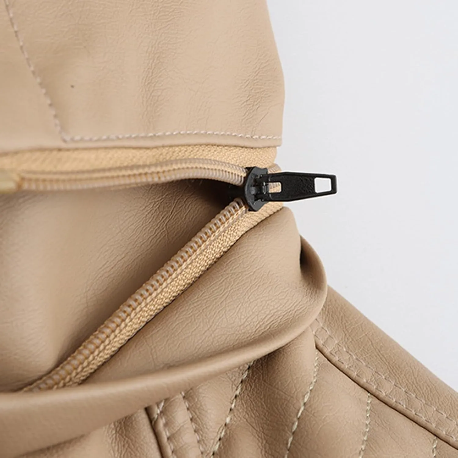 HGps8w Faux Leather Jacket for Women Classic Stand Collar PU Hoodies Casual Lightweight Zip Up Motorcycle Biker Coat Outwear