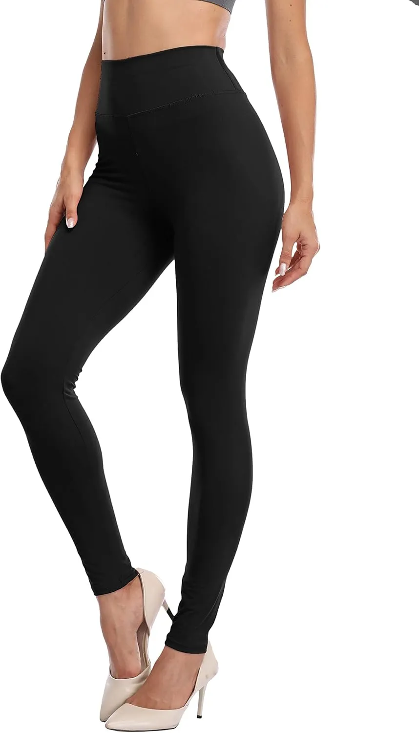 LIGHTBACK Women's Workout Leggings High Waisted Stretchy Leggings Soft Ankle Length Yoga Pants Gym Tights