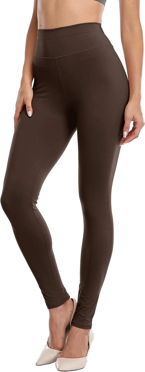 LIGHTBACK Women's Workout Leggings High Waisted Stretchy Leggings Soft Ankle Length Yoga Pants Gym Tights