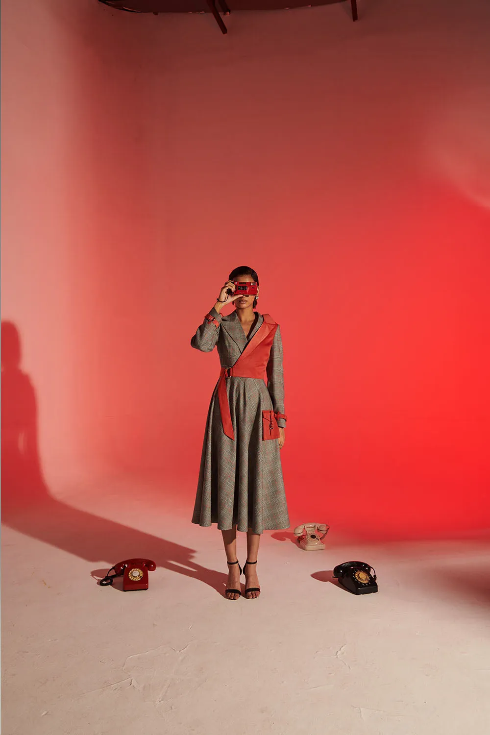 Lima Trench Style Dress