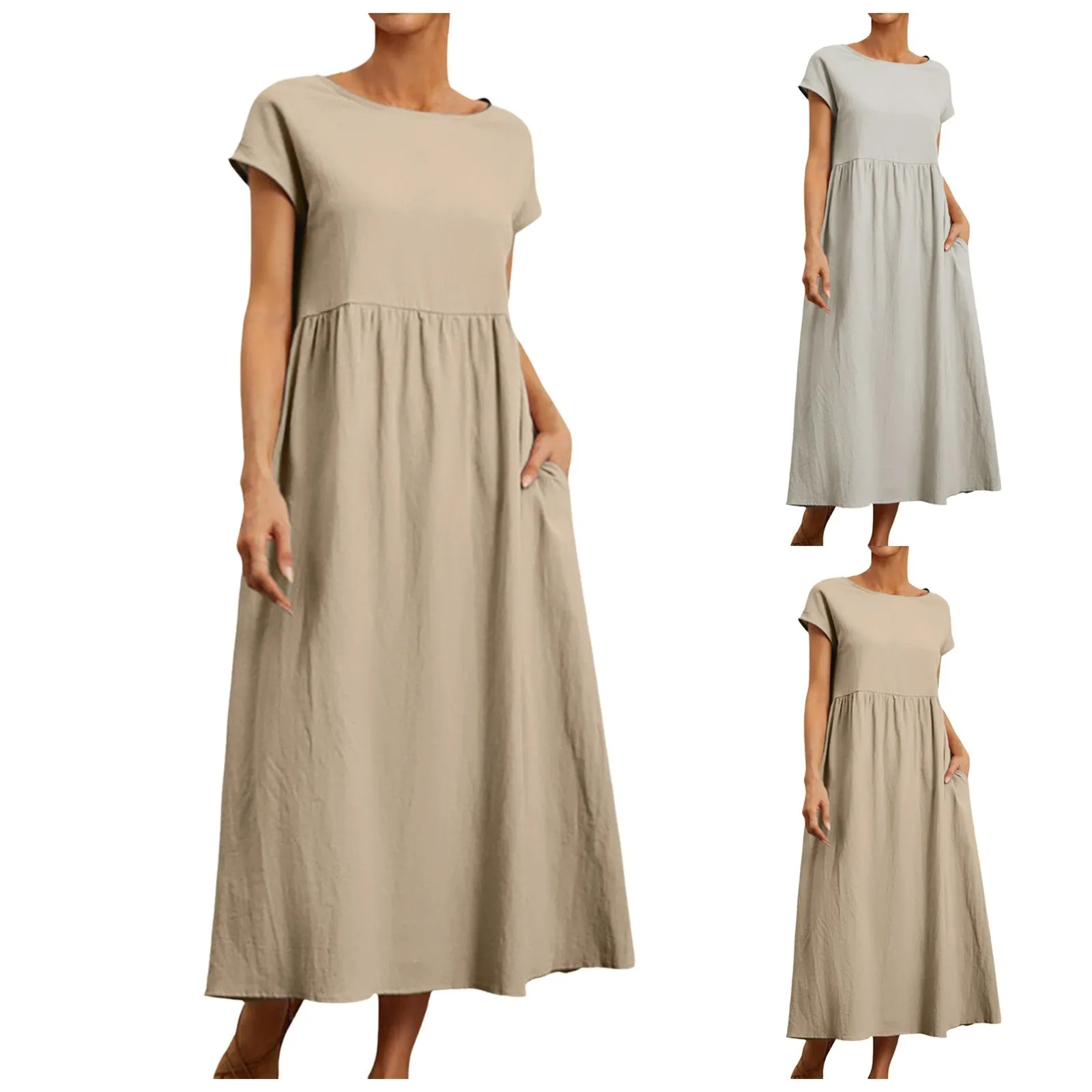 Olivia – Summer Vintage Elegant Maxi Sundress