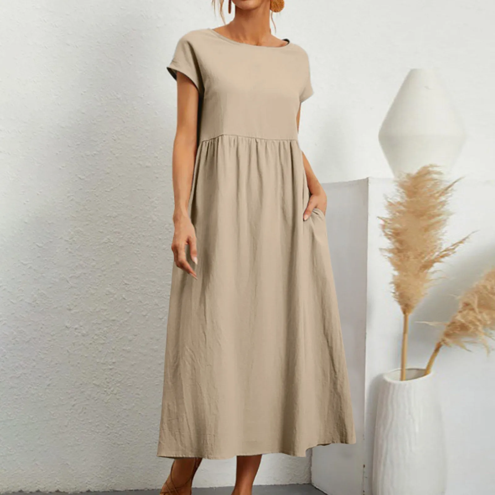 Olivia – Summer Vintage Elegant Maxi Sundress