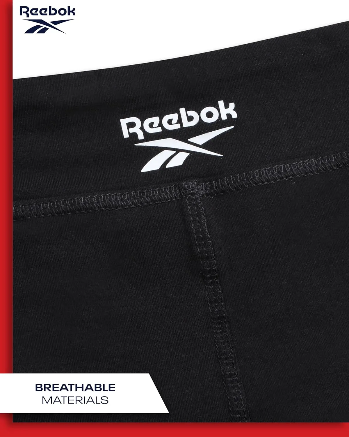 Reebok Girls Leggings - Athletic Performance Cotton Leggings - Stretchy Yoga Pants for Girls Dance Tights (Sizes: 7-12)