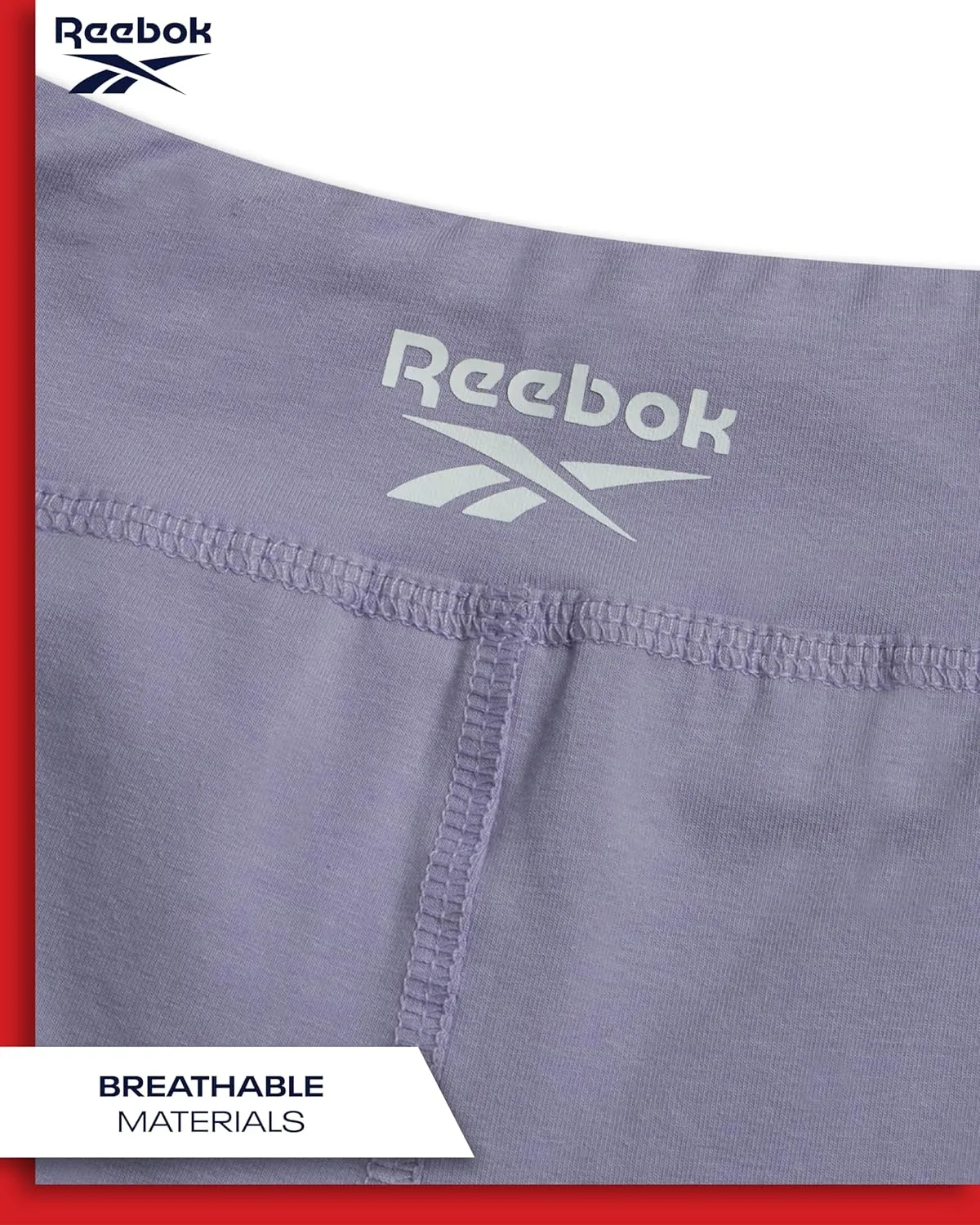 Reebok Girls Leggings - Athletic Performance Cotton Leggings - Stretchy Yoga Pants for Girls Dance Tights (Sizes: 7-12)