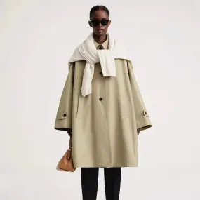 Single-breasted trench-coat