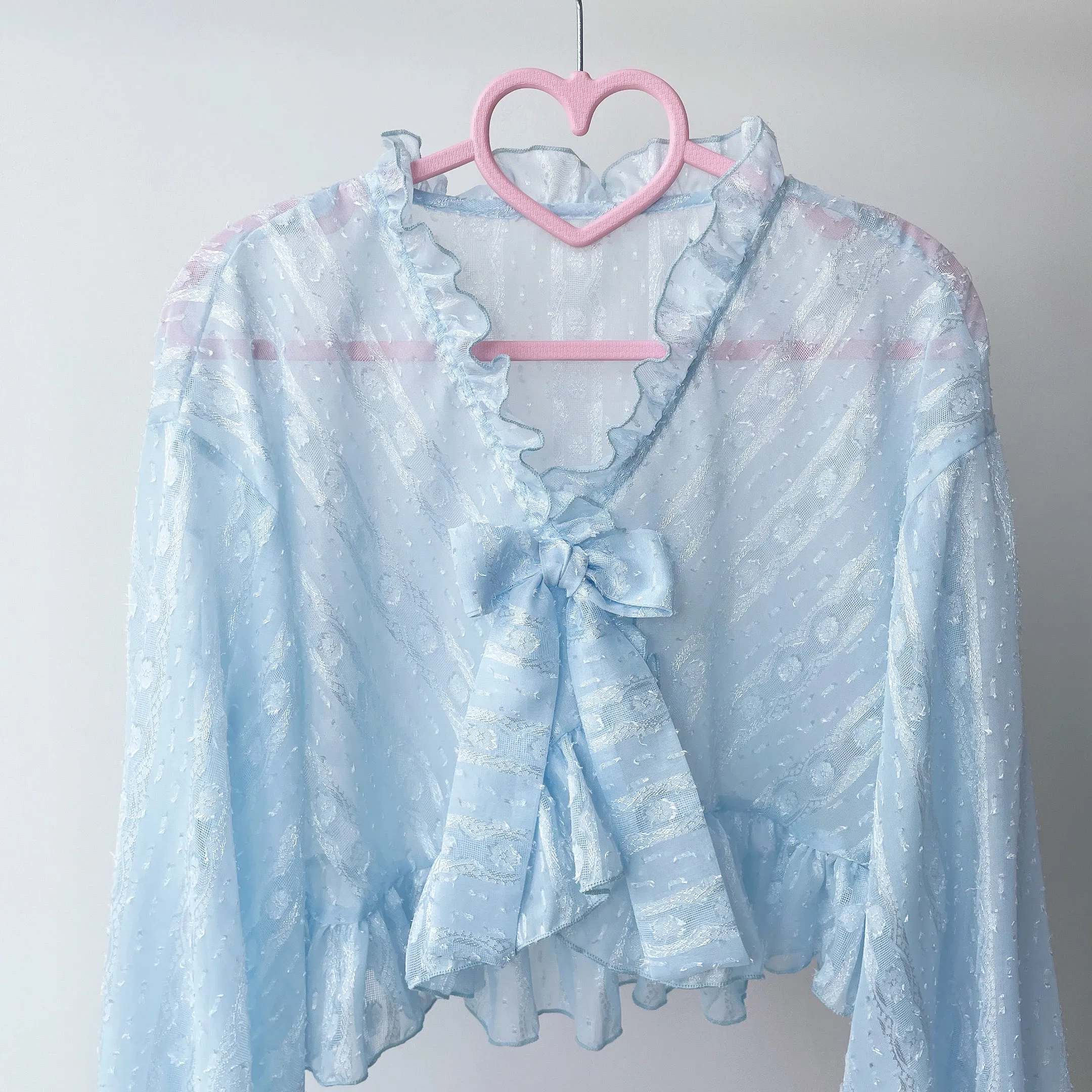 Smoke and Rain Chiffon Cardigan