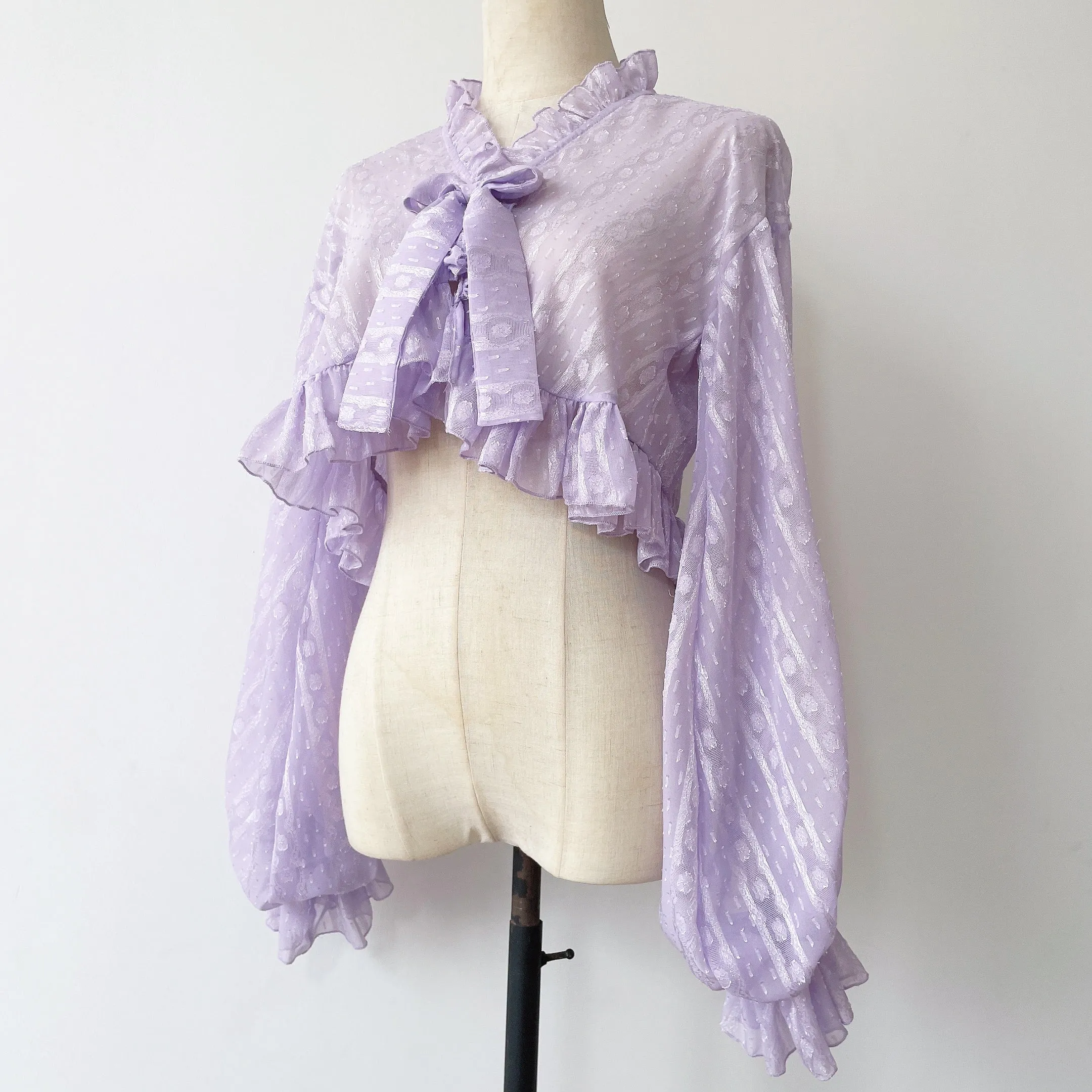 Smoke and Rain Chiffon Cardigan