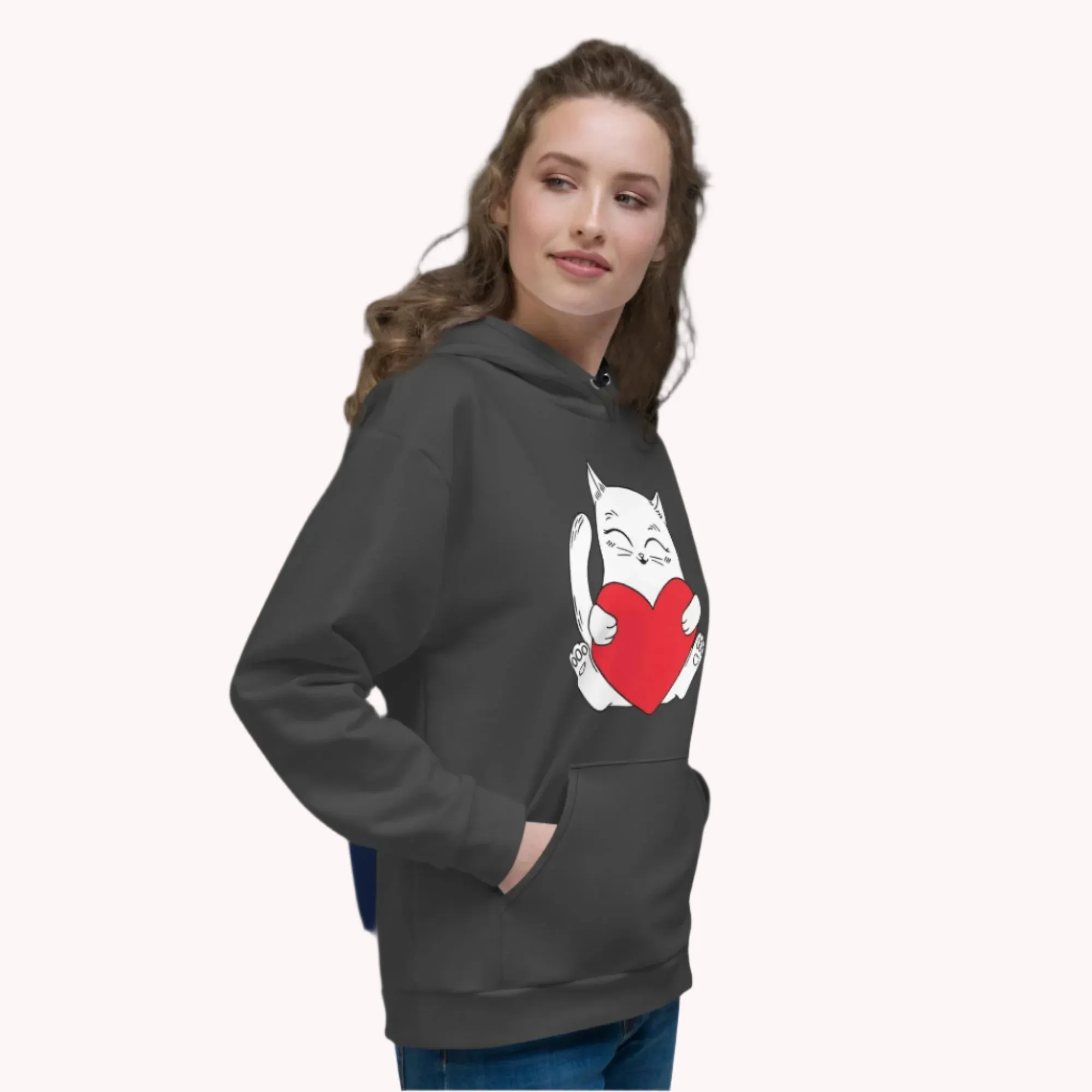 Soft Brushed Fleece Unisex Eco-Friendly Hoodie