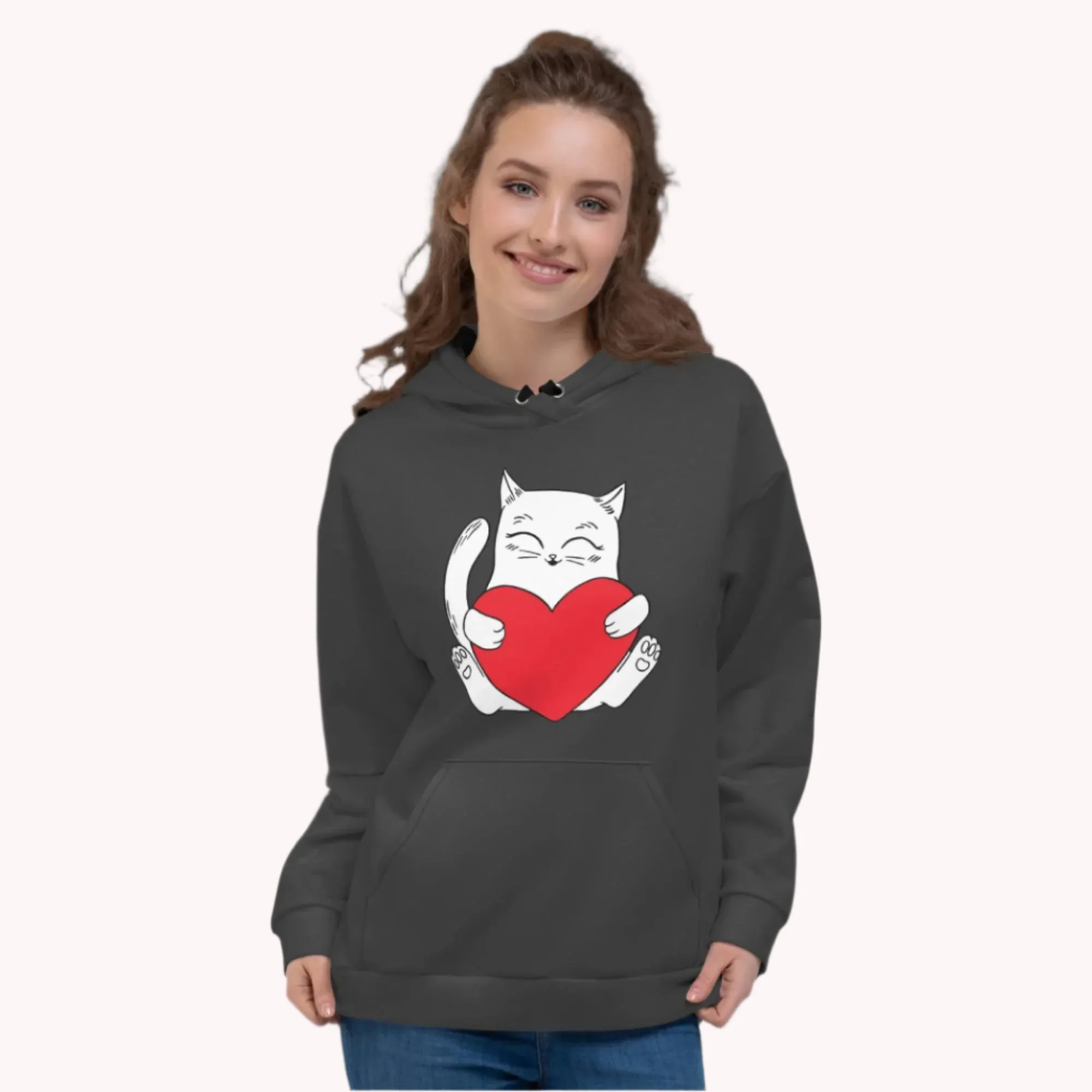 Soft Brushed Fleece Unisex Eco-Friendly Hoodie
