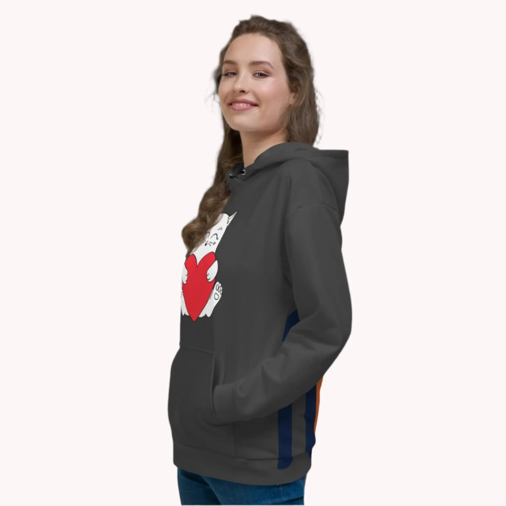 Soft Brushed Fleece Unisex Eco-Friendly Hoodie