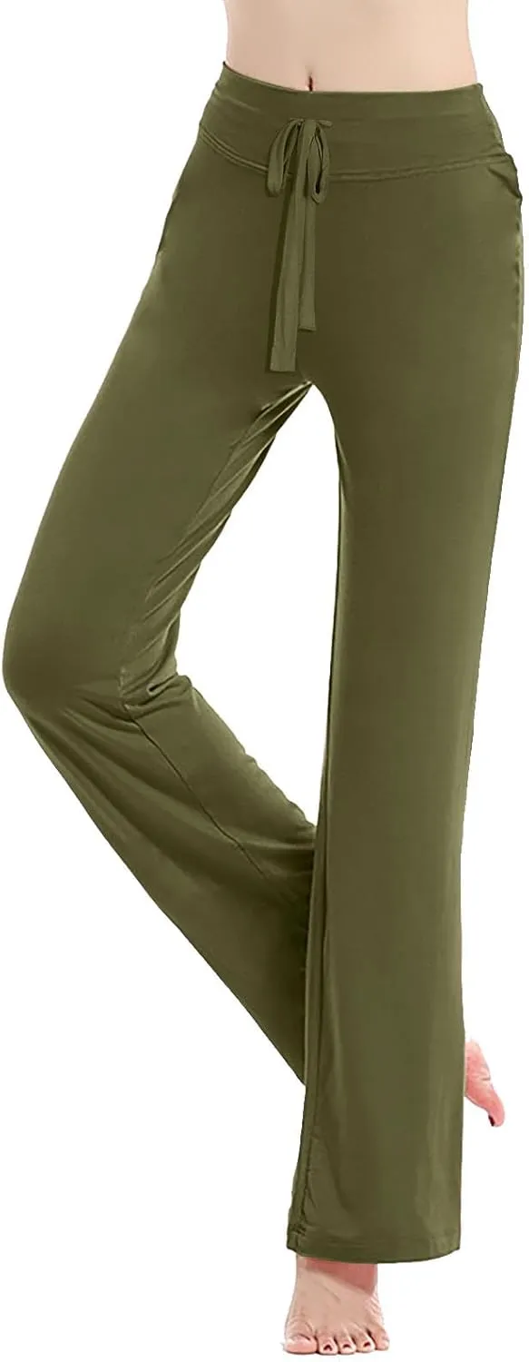 Stretchy Leggings for Women, Yoga Pants Women Fold Over Waist,High Waisted Leggings for Women