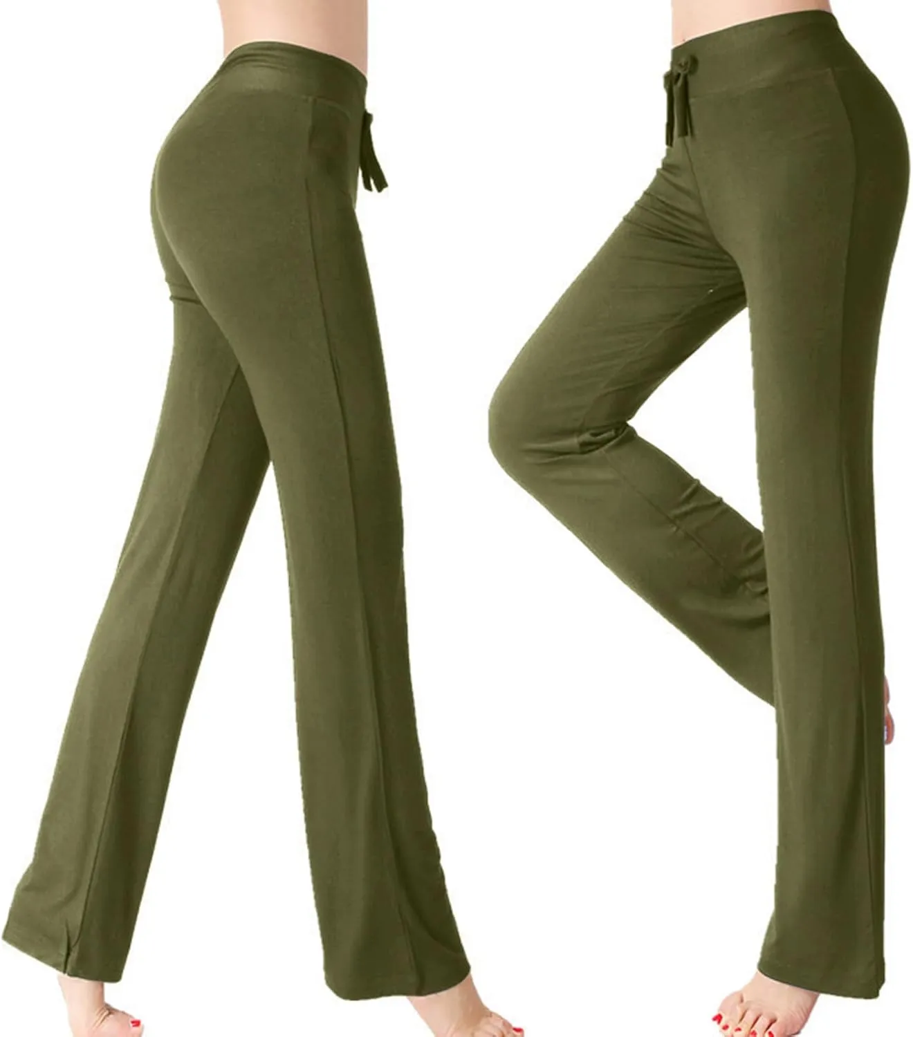 Stretchy Leggings for Women, Yoga Pants Women Fold Over Waist,High Waisted Leggings for Women