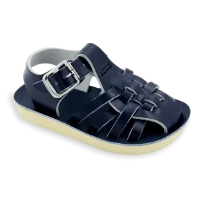 Sun San Little Kid's Sailor Sandal - Navy 4207