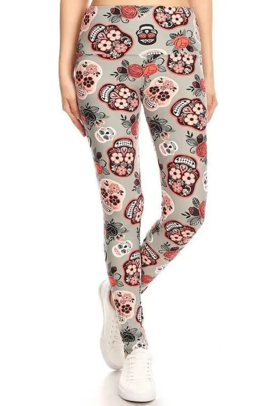 The Halloween Leggings: Stretchy Tummy Control Soft Leggings