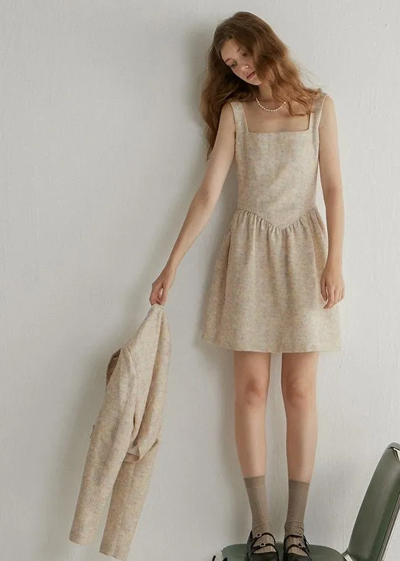 TWEED SHORT JACKET AND DRESS