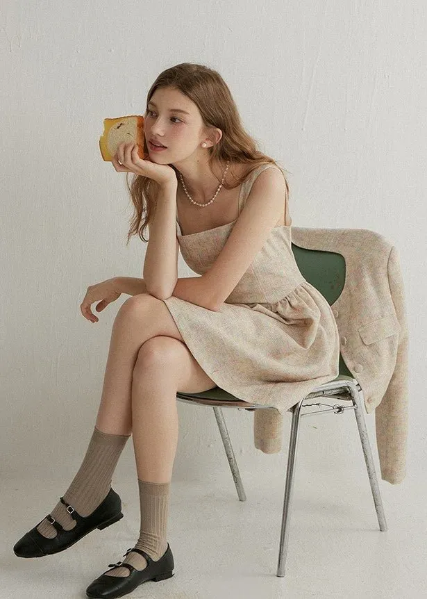 TWEED SHORT JACKET AND DRESS