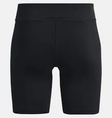 UNDER ARMOUR Girls' UA Motion Bike Shorts (BLACK)