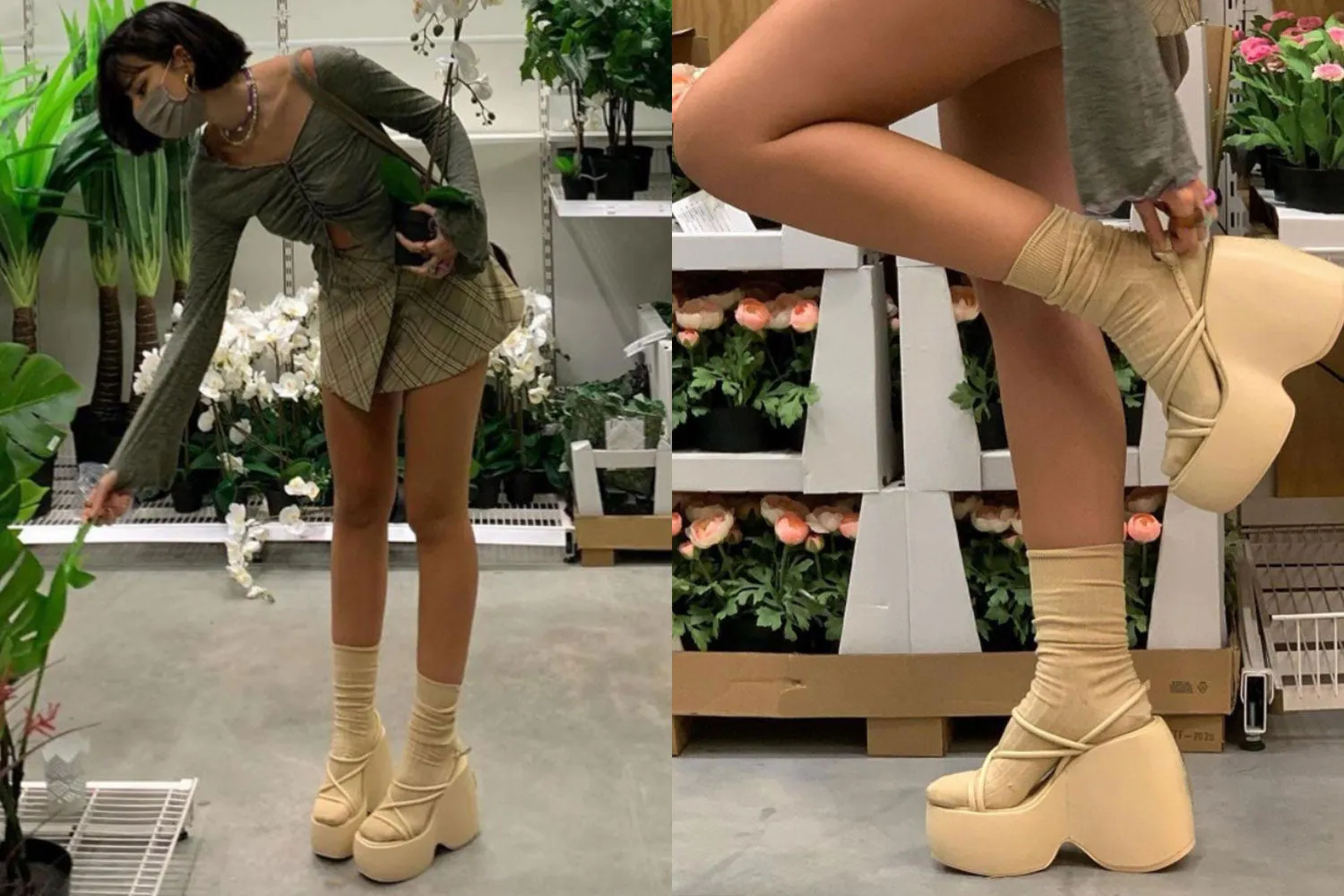 Woman Sandals Shoes Wedges High Heeled Comfy Leisure