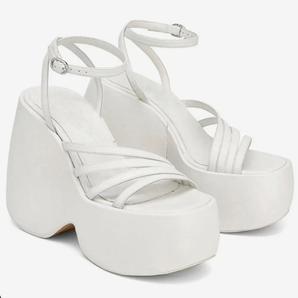 Woman Sandals Shoes Wedges High Heeled Comfy Leisure