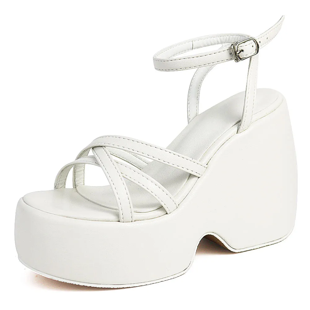 Woman Sandals Shoes Wedges High Heeled Comfy Leisure