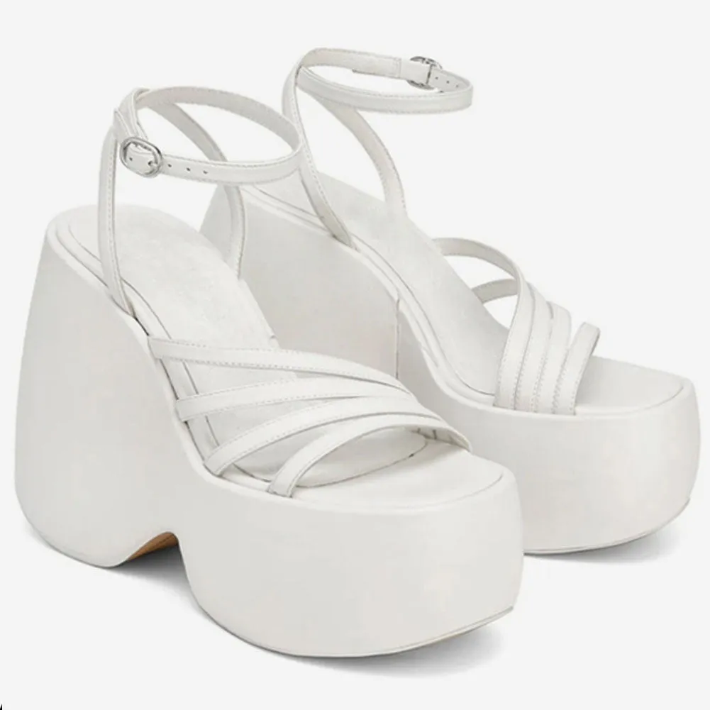 Woman Sandals Shoes Wedges High Heeled Comfy Leisure