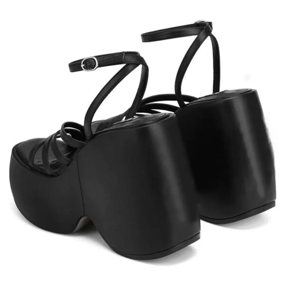 Woman Sandals Shoes Wedges High Heeled Comfy Leisure