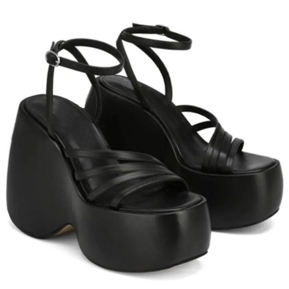 Woman Sandals Shoes Wedges High Heeled Comfy Leisure