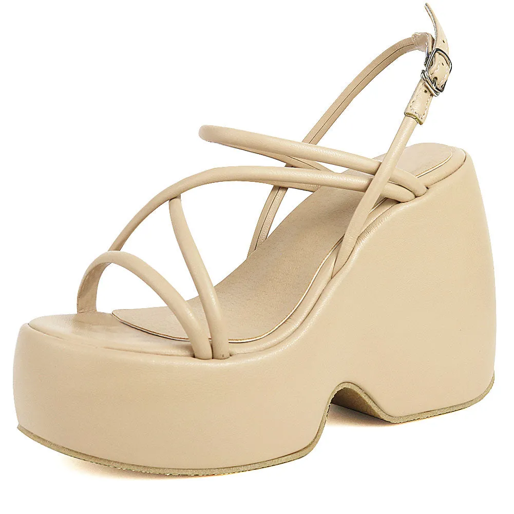 Woman Sandals Shoes Wedges High Heeled Comfy Leisure
