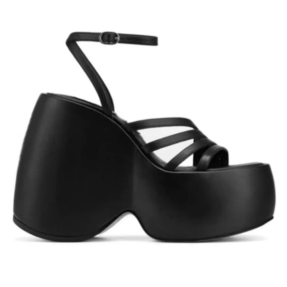 Woman Sandals Shoes Wedges High Heeled Comfy Leisure