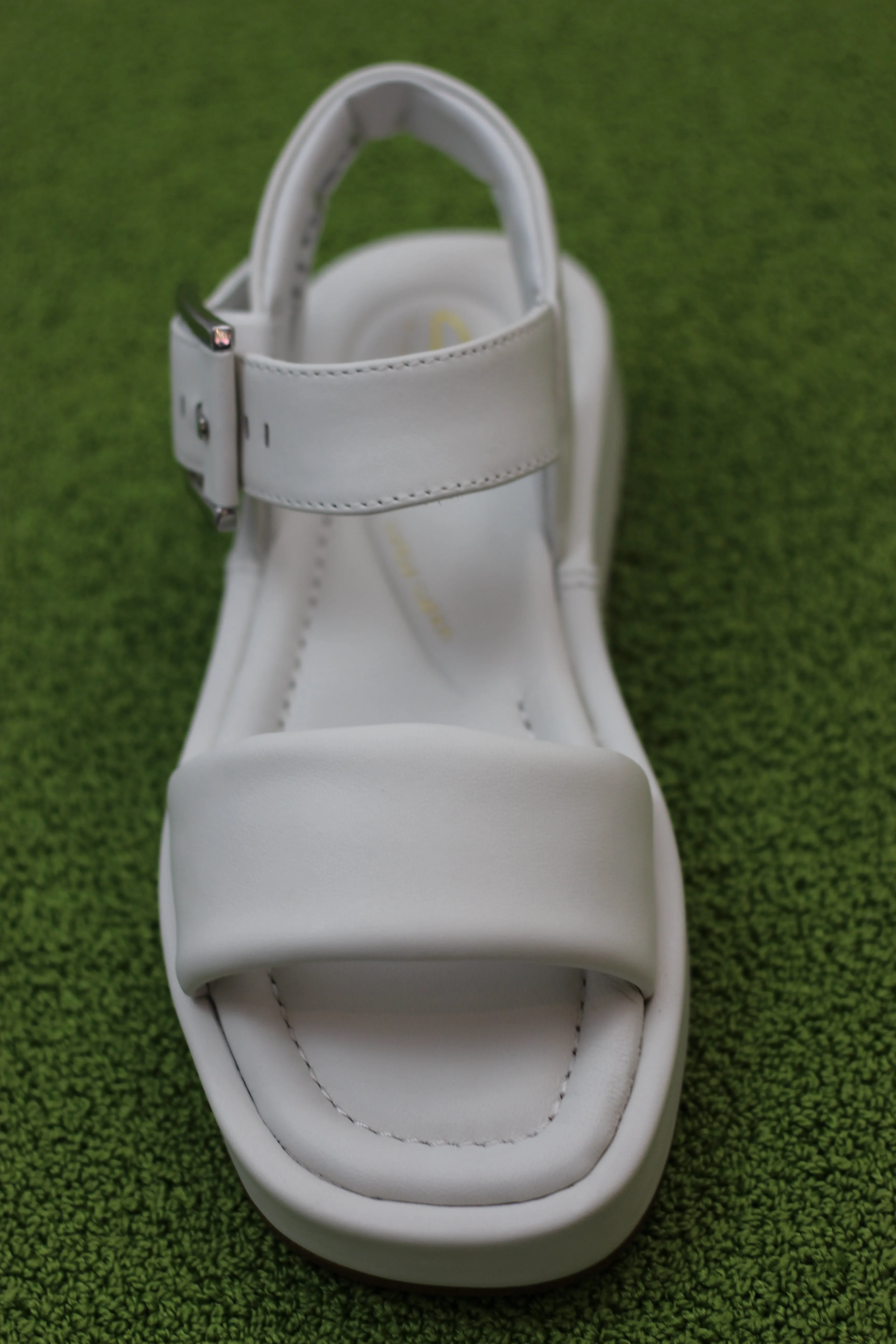 Women's Alda Strap Sandal - Off White Leather