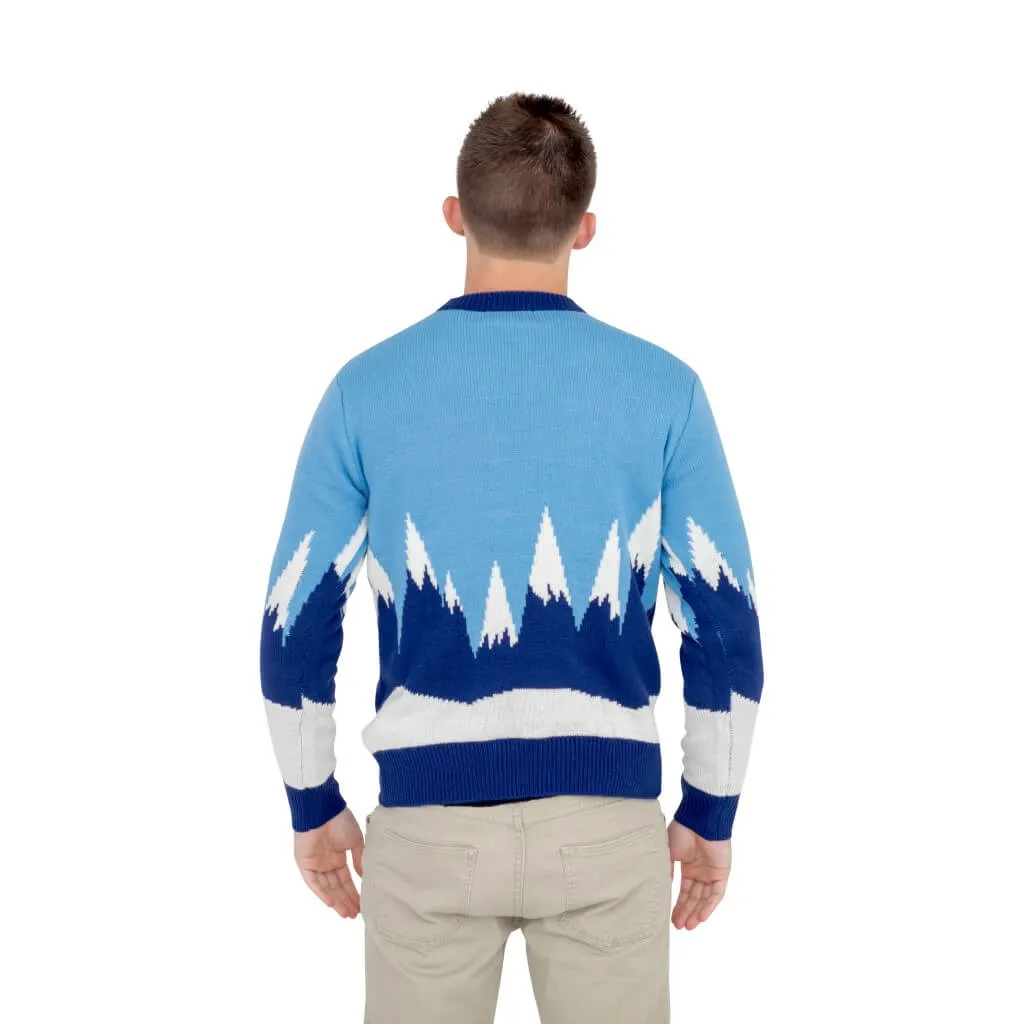 Women's Christmas Sweater JulesRoche LED Snow Yeti Design
