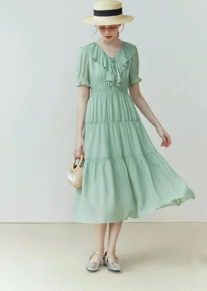 WRINKLED TEXTURED DRESS