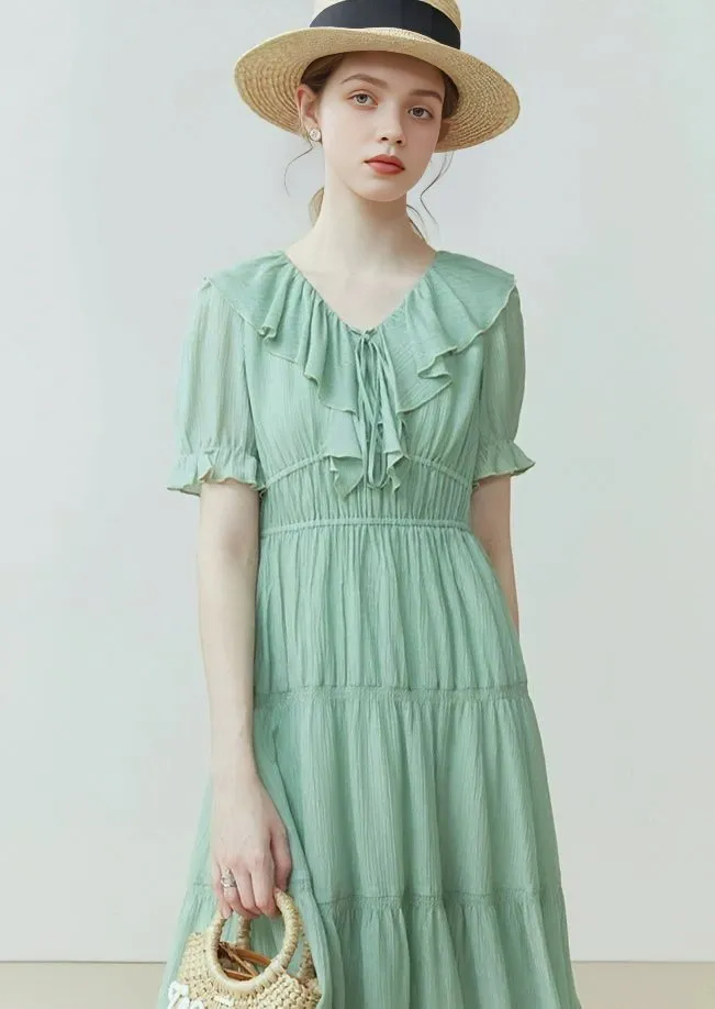 WRINKLED TEXTURED DRESS